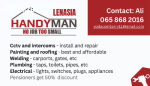 Lenasia handyman 786