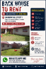 Spacious Back house in  Ext 1